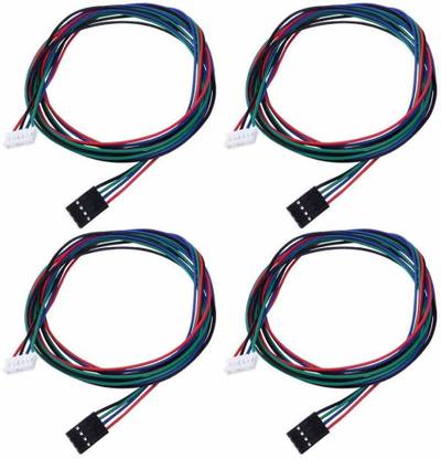 Xsentuals NEMA 17 PERFECT CONNECTOR WIRE FOR 3D PRINTER ( 4 pc ) Wire Connector