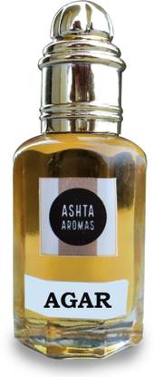 ASHTAAROMAS Pure Agar Attar 15ml with Unique Basket Packaging Herbal Attar