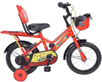 ATLAS Kinder Bicycle For Kids Of Age 2-5Yrs Red&black 14 T (inch) Recreation Cycle