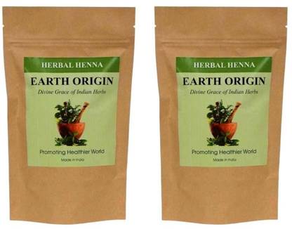 Earth Origin Herbal Natural Henna (200 Gms)