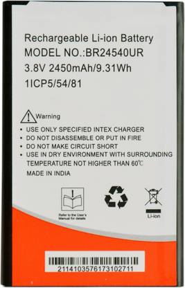 MOBACC Mobile Battery For  Intex Aqua S3