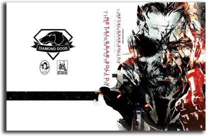 PIXELARTZ - Metal Gear Solid V The Phantom Pain Art Poster 3D Poster