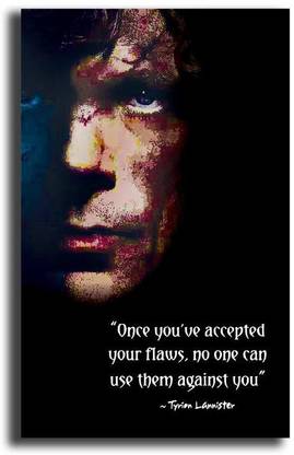 PIXELARTZ - Game Of Thrones - Tyrion Quotes Poster 3D Poster