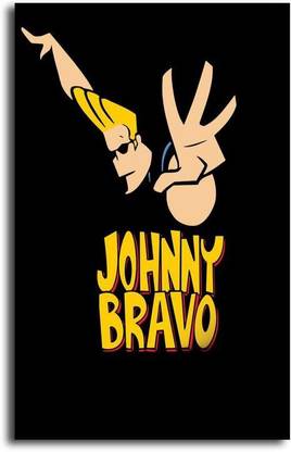 PIXELARTZ - Johnny Bravo Poster 3D Poster