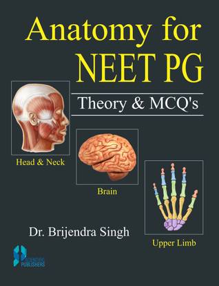 Anatomy for Neet PG Theory and MCQ's Volume 1 & 2
