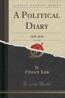 A Political Diary, Vol. 1 of 2