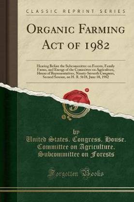 Organic Farming Act of 1982