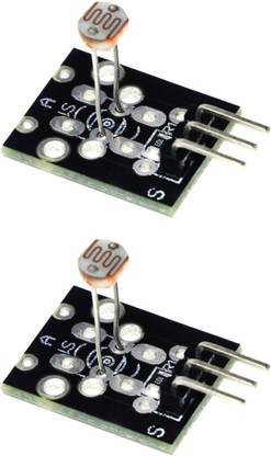 KitsGuru Digital Light Sensor Photo-resistor LDR Light Sensor Module (Set of 2) Electronic Components Electronic Hobby Kit
