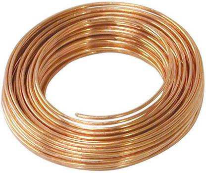 ART IFACT 5 Meters Copper Wire - 18 SWG (1.219 mm Diameter) - Dead soft - 99.9% Pure Copper Wire - Without Enameled - DIY Artistic