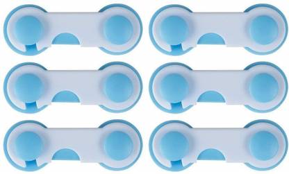 Imported Baby Proofing Weikang Child Safety Cabinet Lock with Adhesive (Pack of 6) …