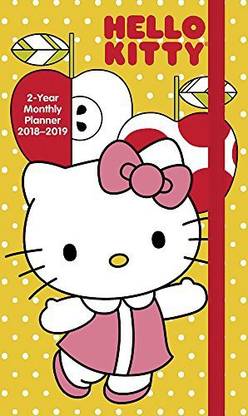 2018 Hello Kitty 2-Year Pocket Planner / Calendar (Day Dream)