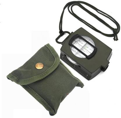 CASON Army Waterproof Metal Lensatic Prismatic Navigator For Directions Military Compass