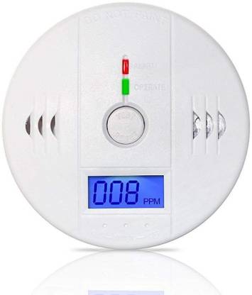 divinezon Carbon Monoxide Detector CO Monitor Gas Smoke Alarm Sensor for Home Safety Gas Detector