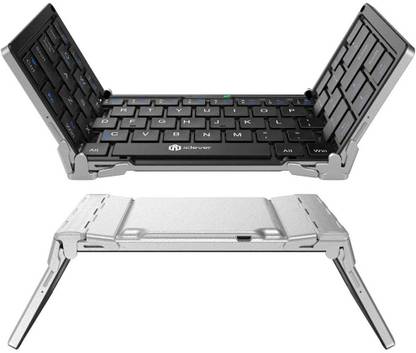 iClever IC-BK03 Bluetooth Standard Multi-device Keyboard Compatible with Desktop, Laptop, Mac
