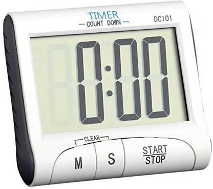 P-PLUS INTERNATIONAL Digital Kitchen Timer & Stopwatch, Large Digits, Loud Alarm, Magnetic Stand DC101 Digital Kitchen Timer
