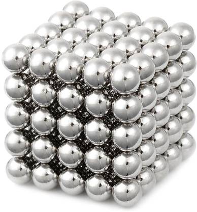ART IFACT 125 Pieces of 5mm Neodymium Magnets - Ball Magnets Sphere - N52 Rare Earth NdfeB Fridge Magnet Pack of 125