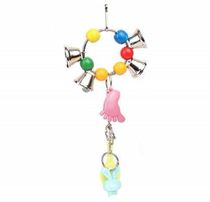 SRI Natural Wooden and Chewing,Hanging Toy for Bird Style-11 Plastic Training Aid For Bird