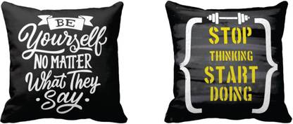 GIFTSMATE Cotton Cushions Cover