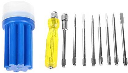 GSK Cut Cut 8 Blades Screwdriver Set Kit With Tester Combination Screwdriver Set