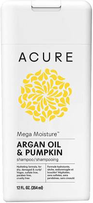 Acure Mega Moisture Shampoo - Argan, 8 Fluid Ounces (Packaging May Vary)