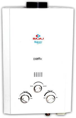 BAJAJ 6 L Storage Water Geyser (Majesty Duetto Gas Water Heater, White)