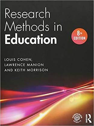 Research Methods In Education 8Th Edition.