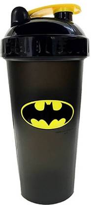 Shivonic ak Free Gym Shaker With SuperHero Bottle 700ml (Batman) 700 ml Shaker