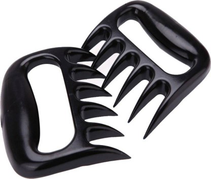 Solid Construction,No Broken Meat in the Claws,Easy to Clean,Lift,Handle,hred,and Cut Meats for BBQ Pros Muzboo Meat Pulled Pork Shredder,Meat Claws
