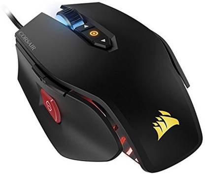 Corsair M65 Pro RGB - FPS Gaming Mouse - 12,000 DPI Optical Sensor - Adjustable DPI Sniper Button - Tunable Weights -Â  Black Wired Ambidextrous Optical  Gaming Mouse