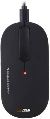 Epaal Premium Silk Bluetooth Touch Scroll Wireless Optical Mouse  with Bluetooth