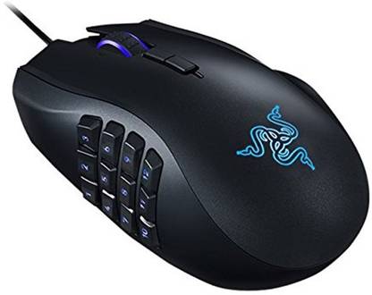 Razer Naga Chroma - Ergonomic RGB MMO Gaming Mouse- 12 Programmable Thumb Buttons & 16,000 Adjustible DPI Wired Ambidextrous Optical Mouse