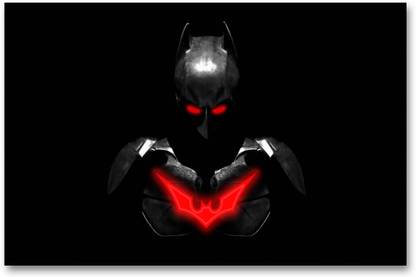 Wall Poster - Batman - Red Devil - HD Quality Poster Paper Print