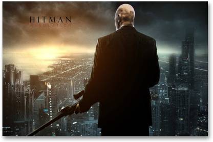 Wall Poster - Hitman - Absolution - HD Game Poster Paper Print