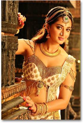 South Indian Actress poster - Anushka Shetty - HD Quality TollyWood wall Poster Paper Print