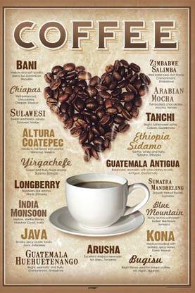 what's your favorite coffee Poster Paper Print