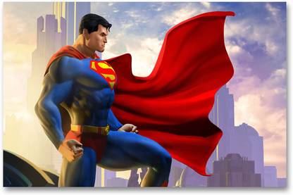 Superman Wall Poster - Superman - HD Quality Poster Paper Print