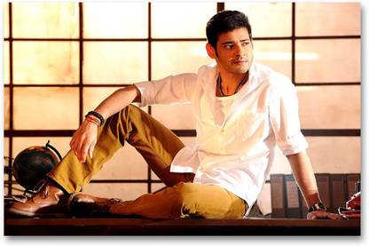 South Indian Actors Poster - Mahesh Babu - Aagadu - Movie - HD Quality Wall Poster Paper Print