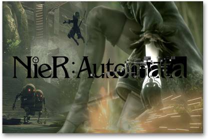 Wall Poster - Nier - Automata - HD Game Poster Paper Print