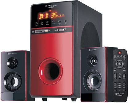 TRUVISON SE-002 Multimedia System USB FM AUX MMC Playback Support Bluetooth Feature Superior Sound Clarity Bluetooth Home Theatre