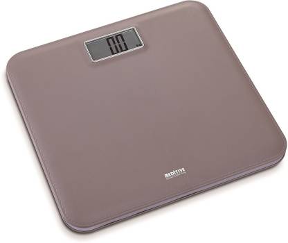 MEDITIVE Digital Human Weighing Scale, Fiber Body Digital Human Weighing Scale, High Quality Leather Look Fiber Body, Capacity 180 Kg with Accuracy of 100 Grams Weighing Scale