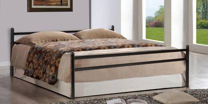 FurnitureKraft Zurich Metal Queen Bed