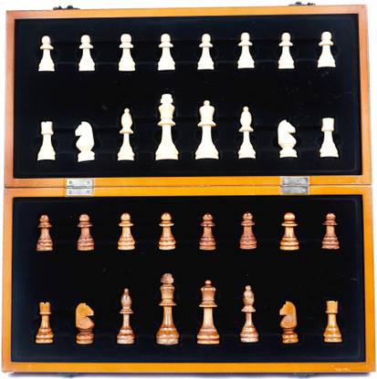 Acorn® Premium Chess Board ( High Quality ) - ( Large Size Board ) - Imported 40.64 cm Chess Board