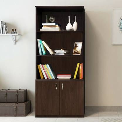 Alquiler Lumier Engineered Wood Semi-Open Book Shelf