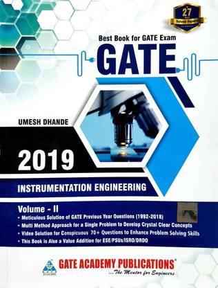 Gate Instrumentation Engineering Volume 2 Gate Academy