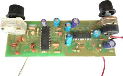 ESP FM Receiver Circuit Electronic Project, 9 V Battery FM circuit with Amplifier, 9 V FM Circuit Radio Electronic Hobby Kit