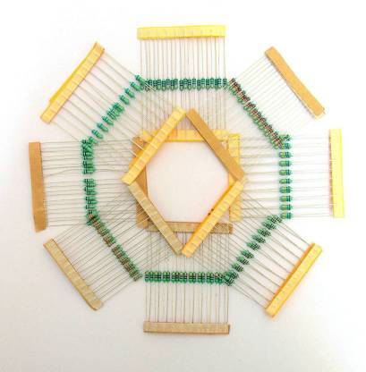 REES52 16 Value Resistor Kit, 10 Ohm - 1M Ohm (Pack of 400) Fixed Resistor