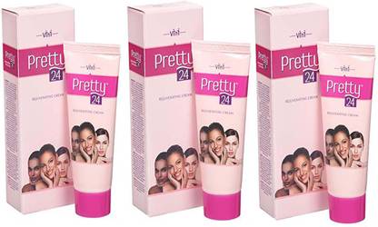 PRETTY 24 Face Rejuvenating Cream 40g x 3 combo Of 3