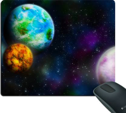 Style Crome Astrology Non-Slip Mousepad Gaming Mouse Pad (9.1 x 7.3 inches) Non Slip Base Dual Sided Mousepad