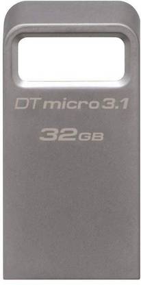 KINGSTON DTMC3/32GBIN 32 GB Pen Drive Compatible with Gaming Console, Desktop Computer, Audio Player, Television, Laptop USB 3.1 Metal Case