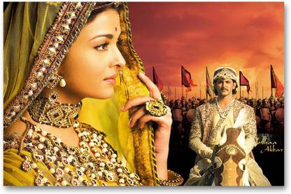 Wall Poster - Jodha Akbar - HD Quality Movie Poster Paper Print